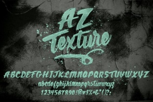 AZ Texture and the Expressive Power of Brushed Handwritten Script Fonts in Modern Visual Communication