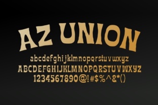 AZ Union: A Sans Serif Font with a Vintage Soul for Modern Projects