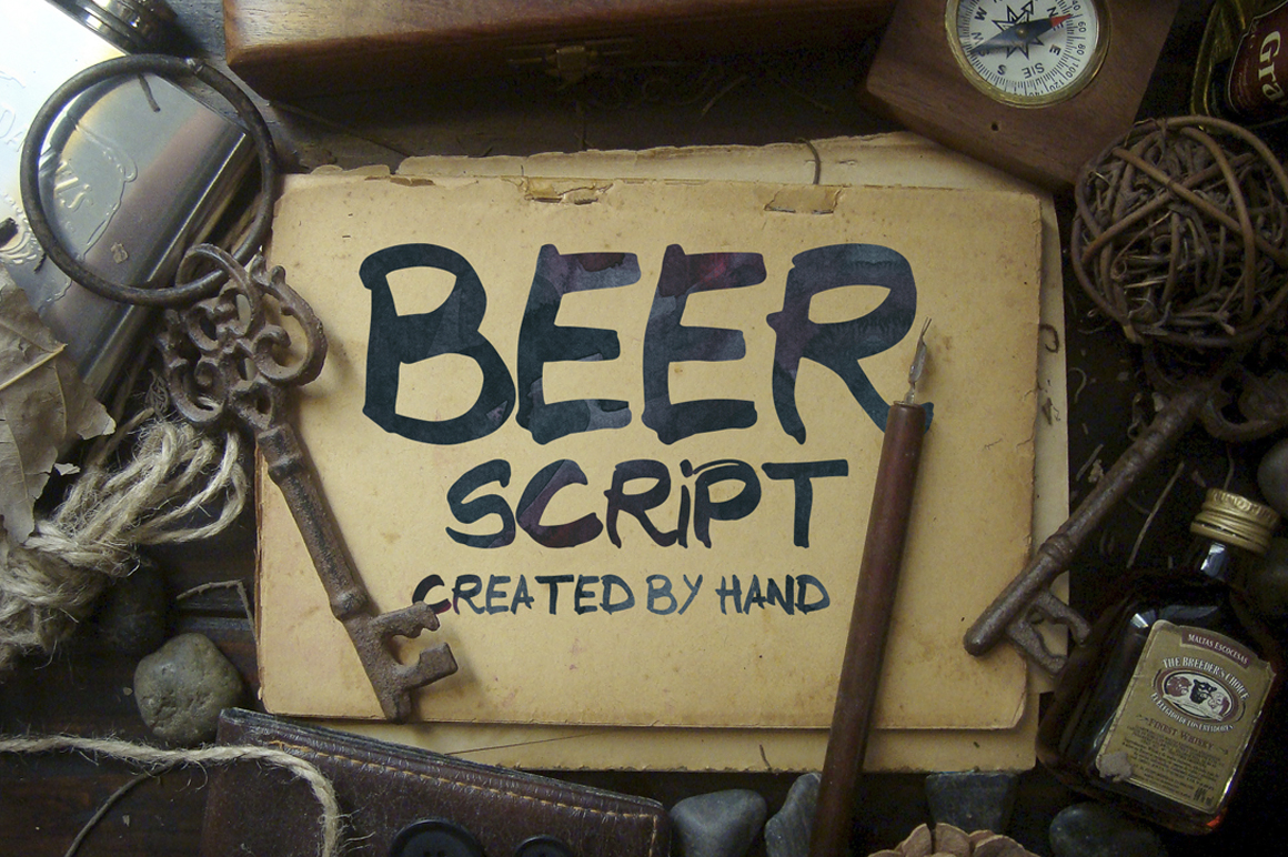 Beer and Type: How a Designer Turned the World's Favorite Social Lubricant into a Font