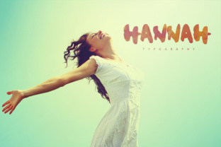Hannah: A Water-Paint Font for Intentional Branding and Communication