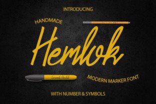 Hemlok: The Modern Marker Font That Redefines Bold Typography