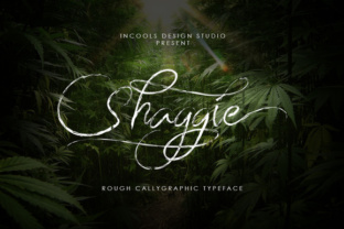 Shaggie: A Rough Hand-Brushed Font with Unpolished Elegance