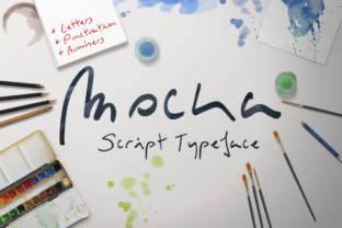 The Mocka Font Family: Hand-Drawn Script for Real Projects