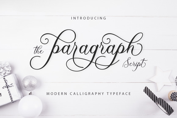 The Paragraph Script: Elevating Your Design Work with Elegant Calligraphy