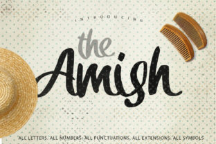 Why Amish Font Stands Out Among Handwritten Script Fonts