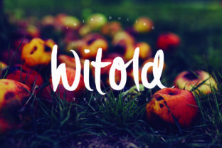 Witold: A Handbrushed Font That Fits Naturally Into Your Design Workflow